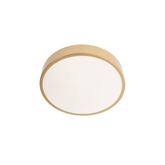 KNOB modern LED mennyezeti lámpa, matt arany, 24W, 3000-6500K, 1380lm