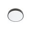 KNOB modern LED mennyezeti lámpa, matt fekete, 24W, 3000-6500K, 1380lm