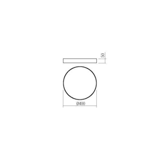 KNOB modern LED mennyezeti lámpa, matt arany, 36W, 3000-6500K, 2180lm