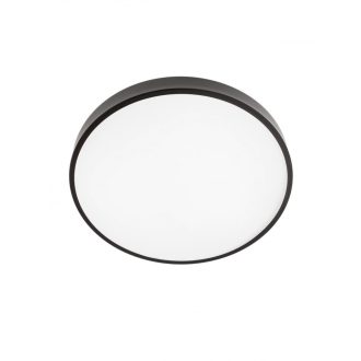 KNOB modern LED mennyezeti lámpa, matt fekete, 36W, 3000-6500K, 2180lm
