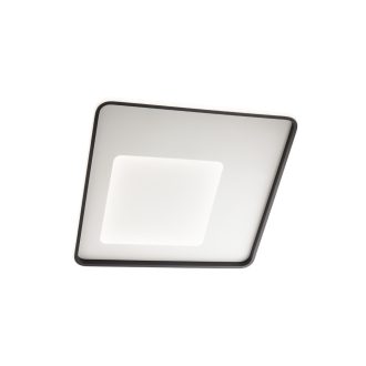 SINTESI modern LED mennyezeti lámpa, matt fehér/matt fekete, 75W, 3000-6000K, 4285lm