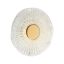 REEF modern LED fali/mennyezeti lámpa, matt arany, 6W, 3500K, 360lm, Ø25 cm