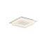 PERIMETRO modern LED mennyezeti lámpa, matt fehér, 28W, 3000/4000/6500K, 1655lm