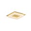 PERIMETRO modern LED mennyezeti lámpa, matt arany, 28W, 3000/4000/6500K, 1655lm