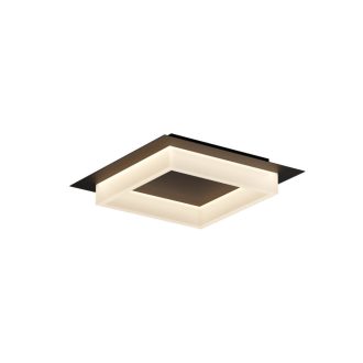 PERIMETRO modern LED mennyezeti lámpa, matt fekete, 28W, 3000/4000/6500K, 1655lm