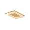 PERIMETRO modern LED mennyezeti lámpa, matt arany, 36W, 3000/4000/6500K, 2155lm