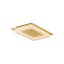 PERIMETRO modern LED mennyezeti lámpa, matt arany, 36W, 3000/4000/6500K, 2155lm