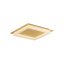 PERIMETRO modern LED mennyezeti lámpa, matt arany, 40W, 3000/4000/6500K, 2650lm