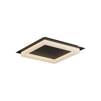 PERIMETRO modern LED mennyezeti lámpa, matt fekete, 40W, 3000/4000/6500K, 2650lm