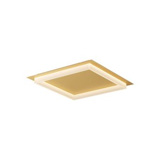 PERIMETRO modern LED mennyezeti lámpa, matt arany, 50W, 3000/4000/6500K, 3200lm