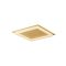 PERIMETRO modern LED mennyezeti lámpa, matt arany, 50W, 3000/4000/6500K, 3200lm