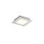 TATAMI modern LED mennyezeti lámpa, matt fehér, 16W, 3000/4000/6500K, 986lm