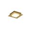 TATAMI modern LED mennyezeti lámpa, matt arany, 16W, 3000/4000/6500K, 986lm