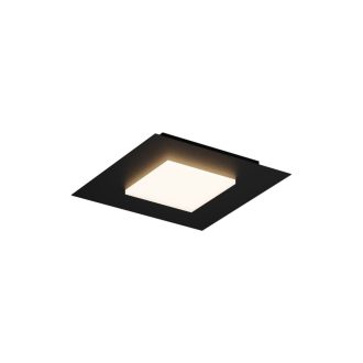 TATAMI modern LED mennyezeti lámpa, matt fekete, 28W, 3000/4000/6500K, 1465lm