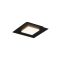 TATAMI modern LED mennyezeti lámpa, matt fekete, 28W, 3000/4000/6500K, 1465lm