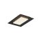 TATAMI modern LED mennyezeti lámpa, matt fekete, 36W, 3000/4000/6500K, 2340lm