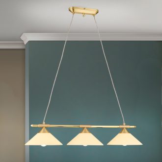 ARTDESIGN modern függőlámpa, matt sárgaréz, 74 cm