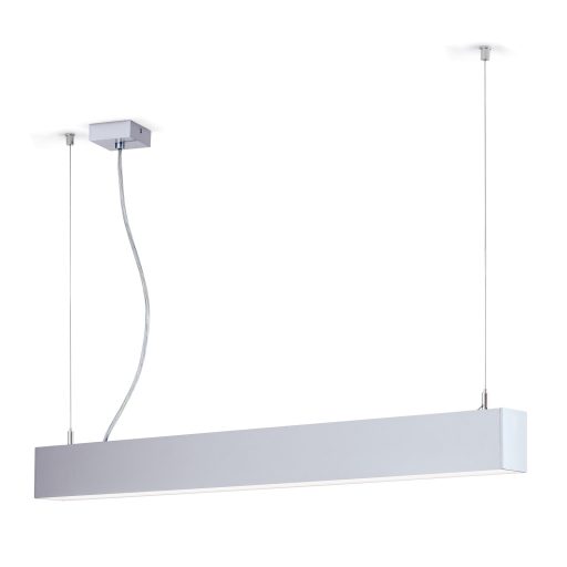 BROOKLYN modern LED függőlámpa , alumínium, 2000lm, szögletes, 86x6 cm ,3000K