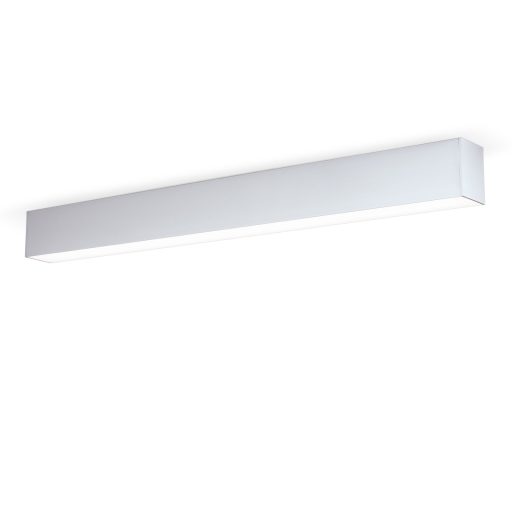 BROOKLYN modern LED függőlámpa , alumínium, 2000lm, szögletes, 86x6 cm ,4000K