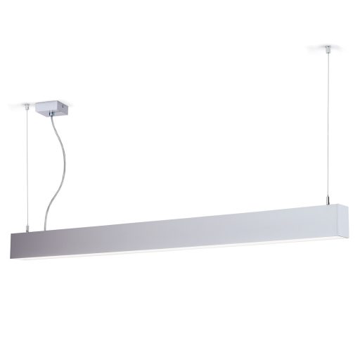 BROOKLYN modern LED függőlámpa , alumínium, 2600lm, szögletes, 114x6 cm ,3000K