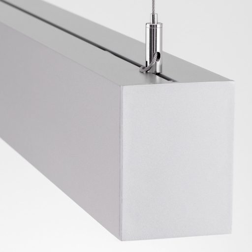 BROOKLYN modern LED függőlámpa , alumínium, 2600lm, szögletes, 114x6 cm ,3000K