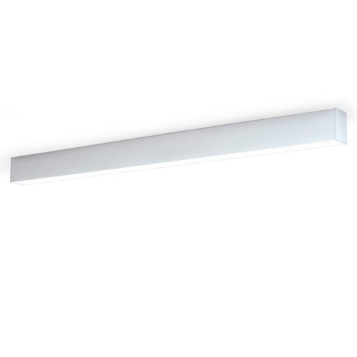 BROOKLYN modern LED függőlámpa , alumínium, 2600lm, szögletes, 114x6 cm ,4000K