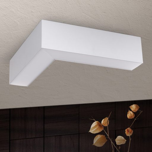 BROOKLYN modern LED függőlámpa , alumínium, 1300lm, szögletes, 30x30 cm ,4000K
