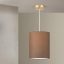 SHADE modern függőlámpa, matt sárgaréz, nagy méret, Ø33 cm