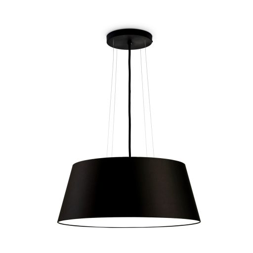SHADE modern függőlámpa, fekete, Ø50 cm