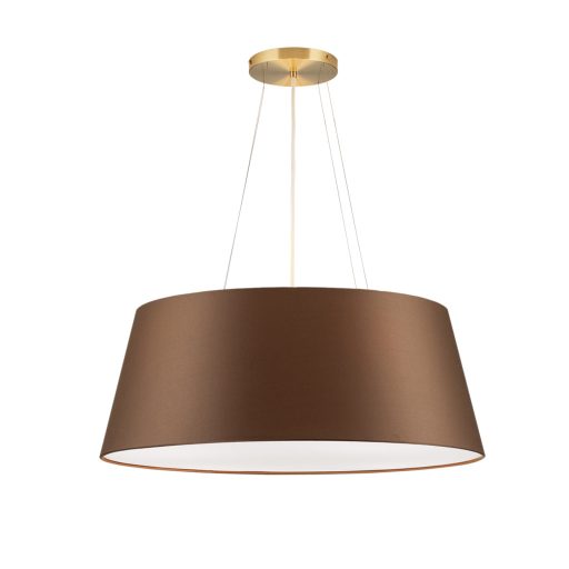 SHADE modern függőlámpa, matt sárgaréz, Ø70 cm