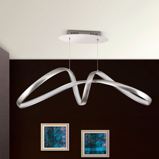 CIRCUS LED csillár, satin