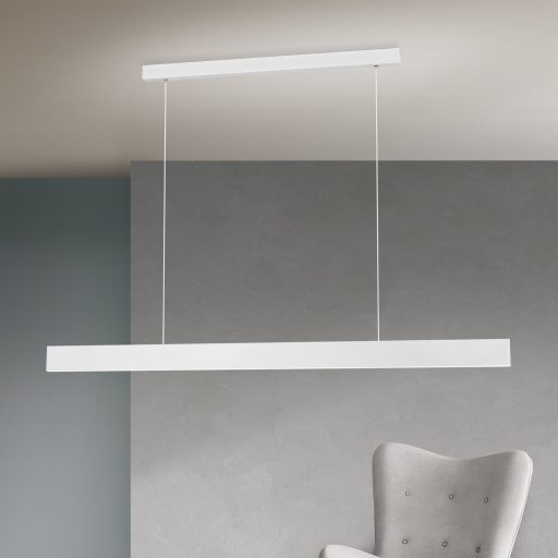 GIDEON modern LED függőlámpa , fehér, 2700lm