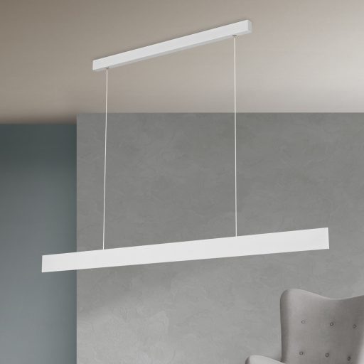GIDEON modern LED függőlámpa , fehér, 2700lm
