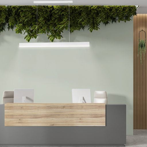 GIDEON modern LED függőlámpa , fehér, 2700lm