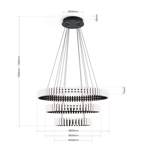MANSION LED csillár