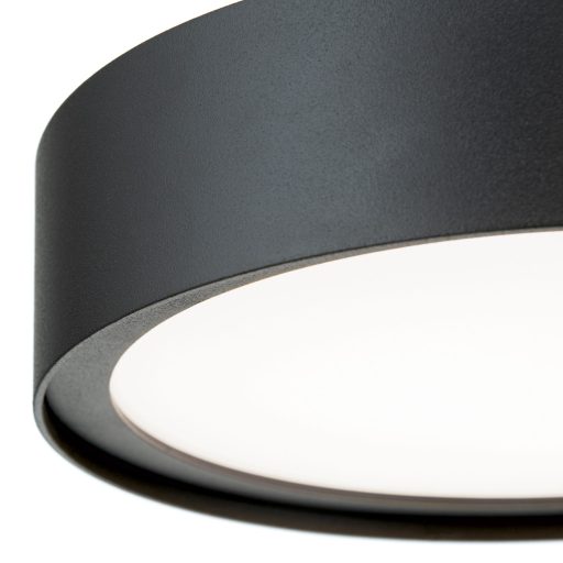TEIDE modern LED függőlámpa , matt fekete, 6000lm