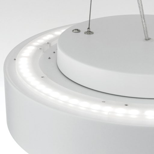 VARIO modern CCT LED függőlámpa , fehér, 2500lm