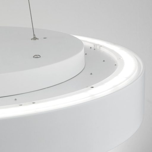 VARIO modern CCT LED függőlámpa , fehér, 3300lm