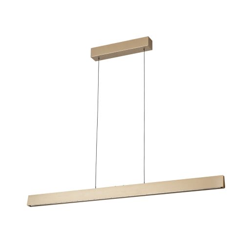TARA modern CCT LED függőlámpa , matt arany, 1200lm