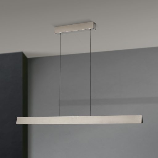 TARA modern CCT LED függőlámpa , matt króm, 1200lm