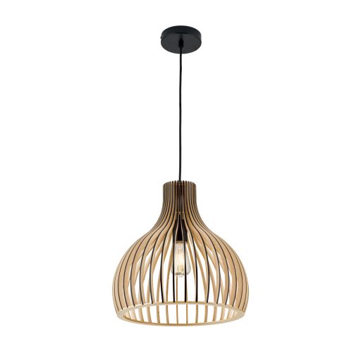 ERIK modern függőlámpa 1xE27, barna 35 cm 