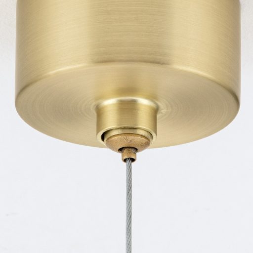 TUMBLER modern függőlámpa, fekete, lefelé világító, Ø120 cm