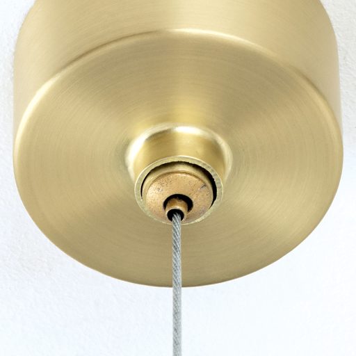 TUMBLER modern függőlámpa, fekete, felfelé világító, Ø120 cm