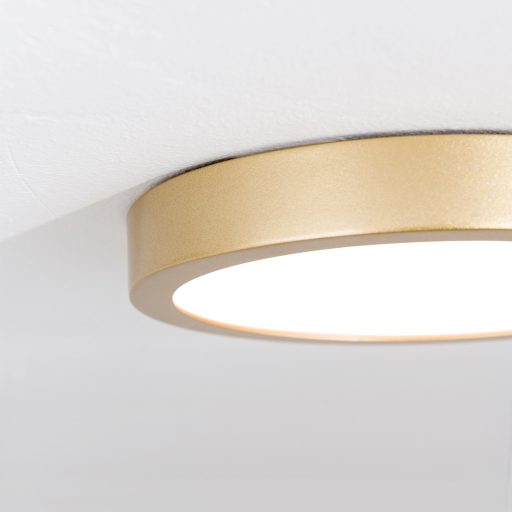 LERO modern LED mennyezeti lámpa , matt arany, 1300lm