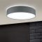 SHADE modern LED mennyezeti lámpa, szürke, Ø40 cm, 3000 K