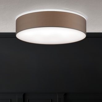 SHADE modern LED mennyezeti lámpa, barna, Ø40 cm, 3000 K