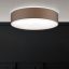 SHADE modern LED mennyezeti lámpa, barna, Ø40 cm, 3000 K