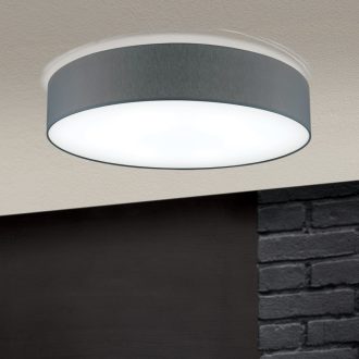 SHADE modern LED mennyezeti lámpa, szürke, Ø60 cm, 3000 K