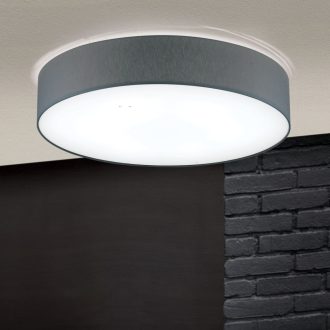 SHADE modern LED mennyezeti lámpa, szürke, Ø80 cm, 3000 K