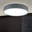 SHADE modern LED mennyezeti lámpa, szürke, Ø80 cm, 3000 K